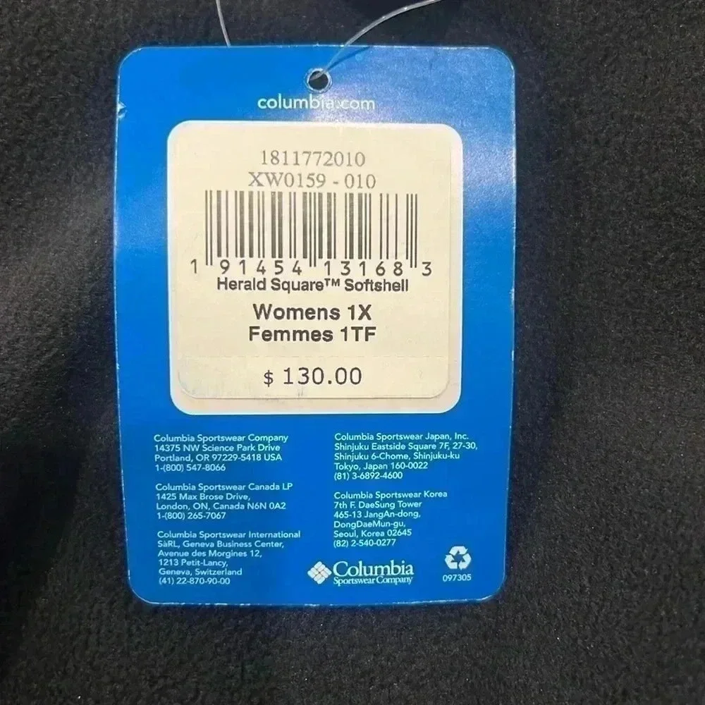 Columbia Plus Size Soft-shell Herald Square Jacket​​